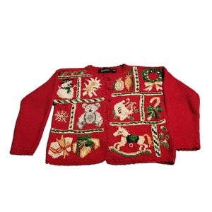 Vtg Ugly Xmas Sweater